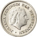 Moneda, Países Bajos, Juliana, 10 Cents, 1960, EBC, Níquel, KM:182