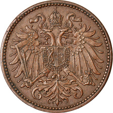 Moneta, Austria, Franz Joseph I, 2 Heller, 1897, BB+, Bronzo, KM:2801