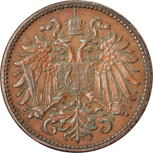 Münze, Österreich, Franz Joseph I, 2 Heller, 1899, SS, Bronze, KM:2801