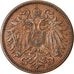 Moneta, Austria, Franz Joseph I, 2 Heller, 1908, BB+, Bronzo, KM:2801
