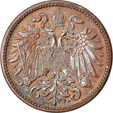 Moneta, Austria, Franz Joseph I, 2 Heller, 1911, SPL-, Bronzo, KM:2801