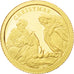PALAU, Dollar, 2010, KM #445, MS(65-70), Gold, 13.92, 0.50