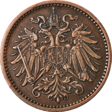 Moneta, Austria, Franz Joseph I, Heller, 1897, BB, Bronzo, KM:2800