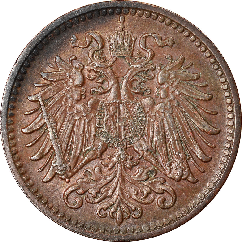 Monnaie, Autriche, Franz Joseph I, Heller, 1911, TTB, Bronze, KM:2800