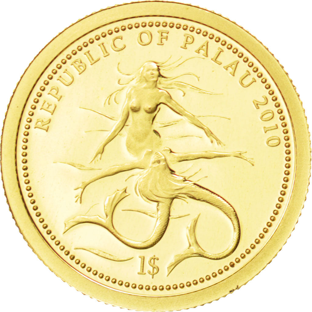PALAU, Dollar, 2010, CIT, KM #315, MS(65-70), Gold, 13.92, 1.00