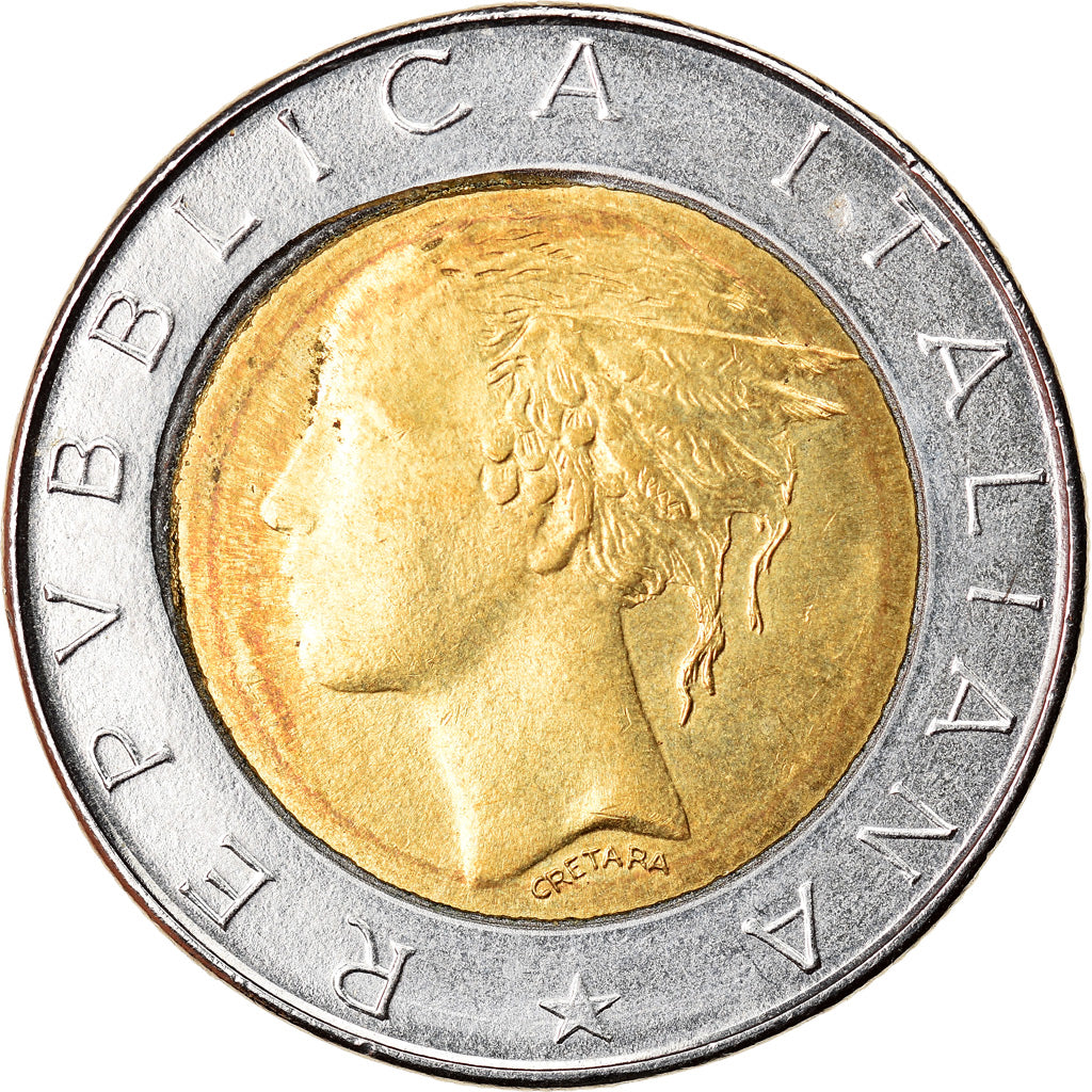 Moneta, Italia, 500 Lire, 1985, Rome, BB+, Bi-metallico, KM:111