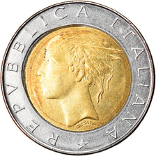 Moneta, Italia, 500 Lire, 1985, Rome, BB+, Bi-metallico, KM:111