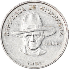 Moneta, Nicaragua, 10 Centavos, 1981, BB, Alluminio, KM:50