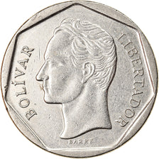 Moneta, Venezuela, 50 Bolivares, 1998, BB+, Acciaio ricoperto in nichel, KM:77.1