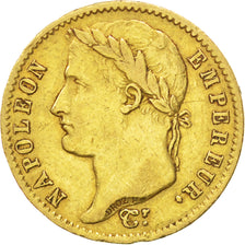 Premier Empire, 20 Francs Or Napoléon Empereur 1809 L, KM 695.5