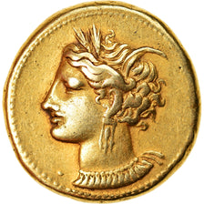 Münze, Carthage, Zeugitane, Stater, 310-270 BC, SS+, Electrum