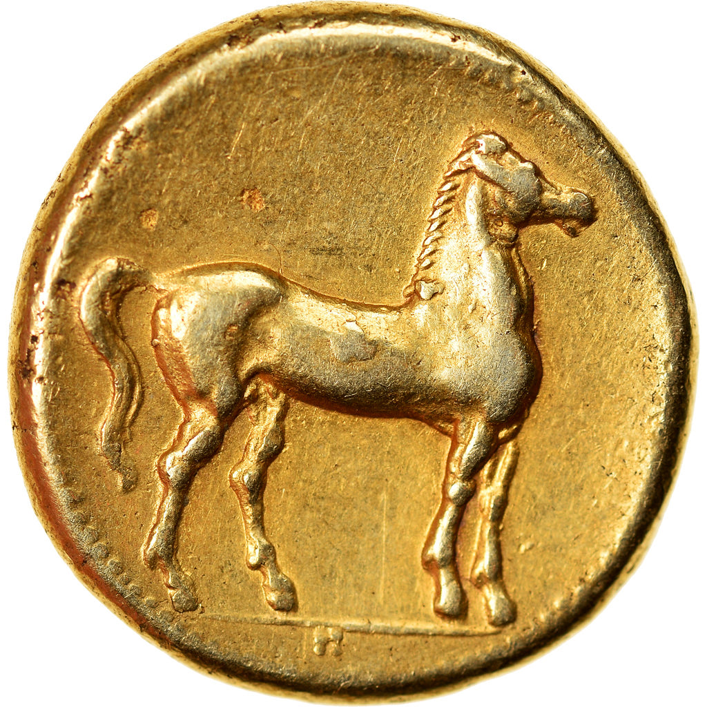 Münze, Carthage, Zeugitane, Stater, 310-270 BC, SS+, Electrum