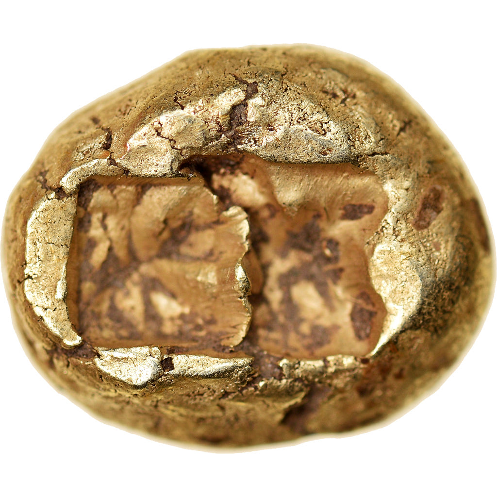 Monnaie, Lydie, Alyattes, 1/3 Statère, 610-546 BC, Sardes, SUP, Electrum