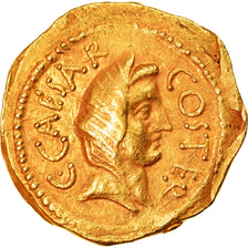 Moneta, Julius Caesar, Aureus, 46 BC, Rome, SPL-, Oro, Crawford:466/1, Calicó