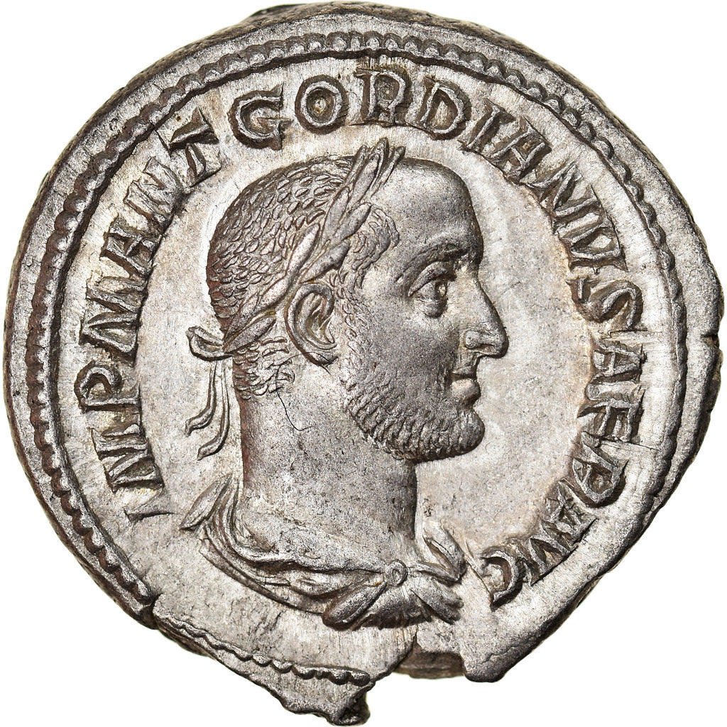 Moneta, Gordian II, Denarius, 238, Rome, SPL, Argento, RIC:3