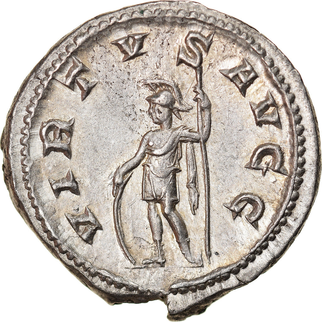 Moneta, Gordian II, Denarius, 238, Rome, SPL, Argento, RIC:3