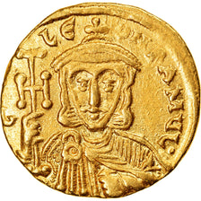 Moeda, Leo III, Solidus, 745-750, Constantinople, MS(60-62), Dourado, Sear:1550