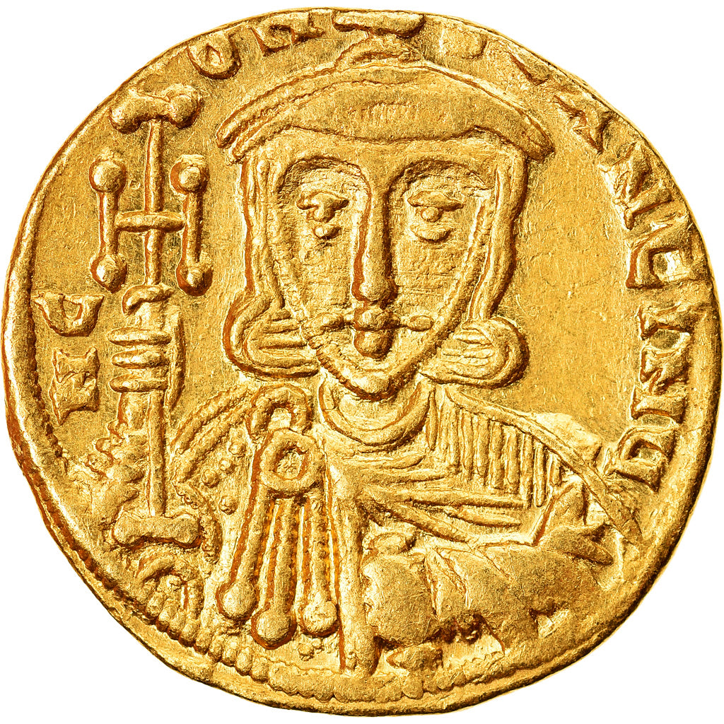 Moneta, Leo III, Solidus, 745-750, Constantinople, SPL, Oro, Sear:1550