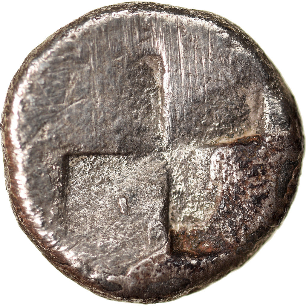 Moneta, Thrace, Byzantion, Trihemiobol, 340-320 BC, MB, Argento, HGC:3.2-1391