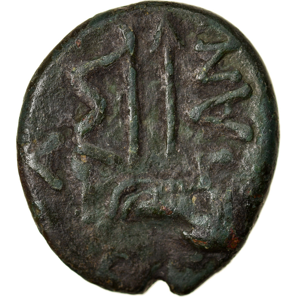 Moneda, Cimmerian Bosporos, Pantikapaion, Bronze Æ, 304/3-250 BC, Countermark