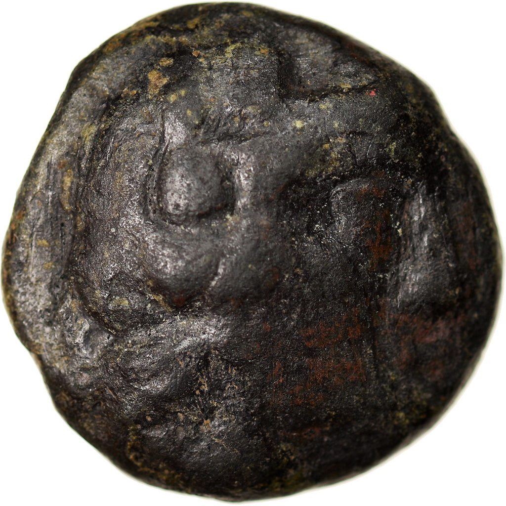 Moneta, Korkyra, Bronze Æ, 300-229 BC, MB, Bronzo