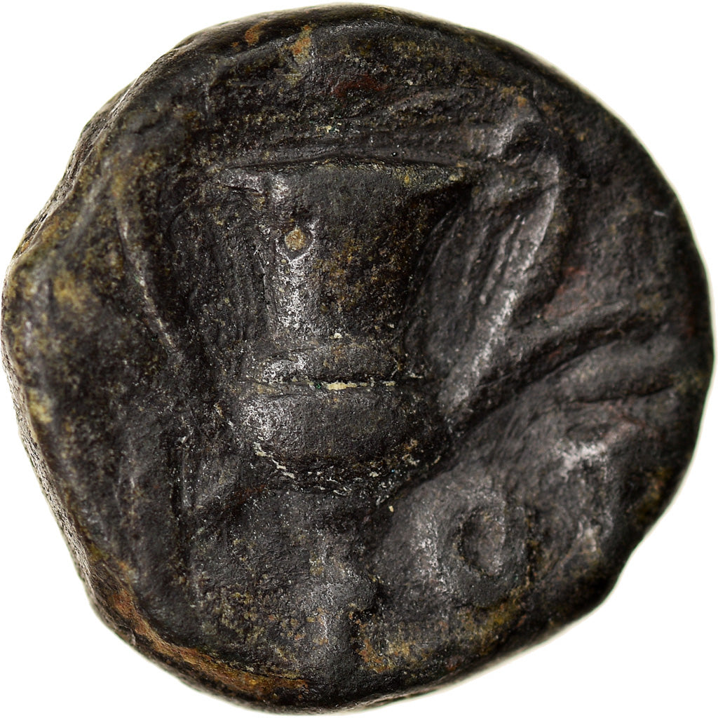 Moneta, Korkyra, Bronze Æ, 300-229 BC, MB, Bronzo