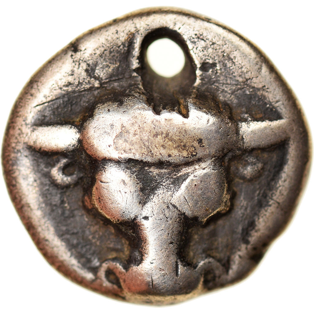 Moneta, Fokida, Triobol, 478-460 BC, Holed, VF(20-25), Srebro, HGC:4-1034