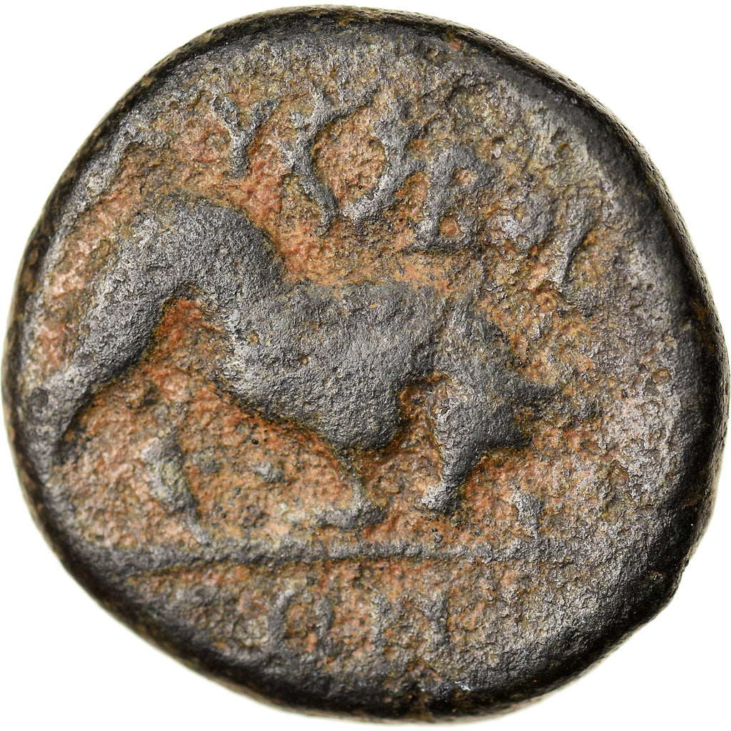 Moneta, Euboja, Eretria, Bronze Æ, 190-171 BC, VF(20-25), Bronze, HGC:4-1432