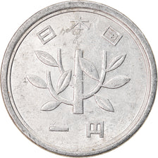 Coin, Japan, Hirohito, Yen, 1962, EF(40-45), Aluminum, KM:74