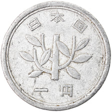 Coin, Japan, Hirohito, Yen, 1958, EF(40-45), Aluminum, KM:74