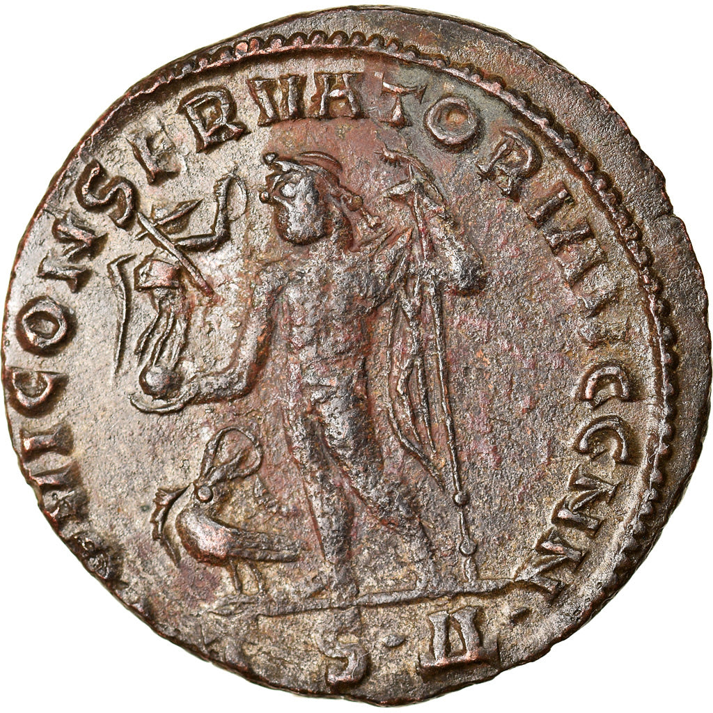 Moneta, Licinius I, Follis, 312-313, Thessalonica, BB, Bronzo, RIC:59