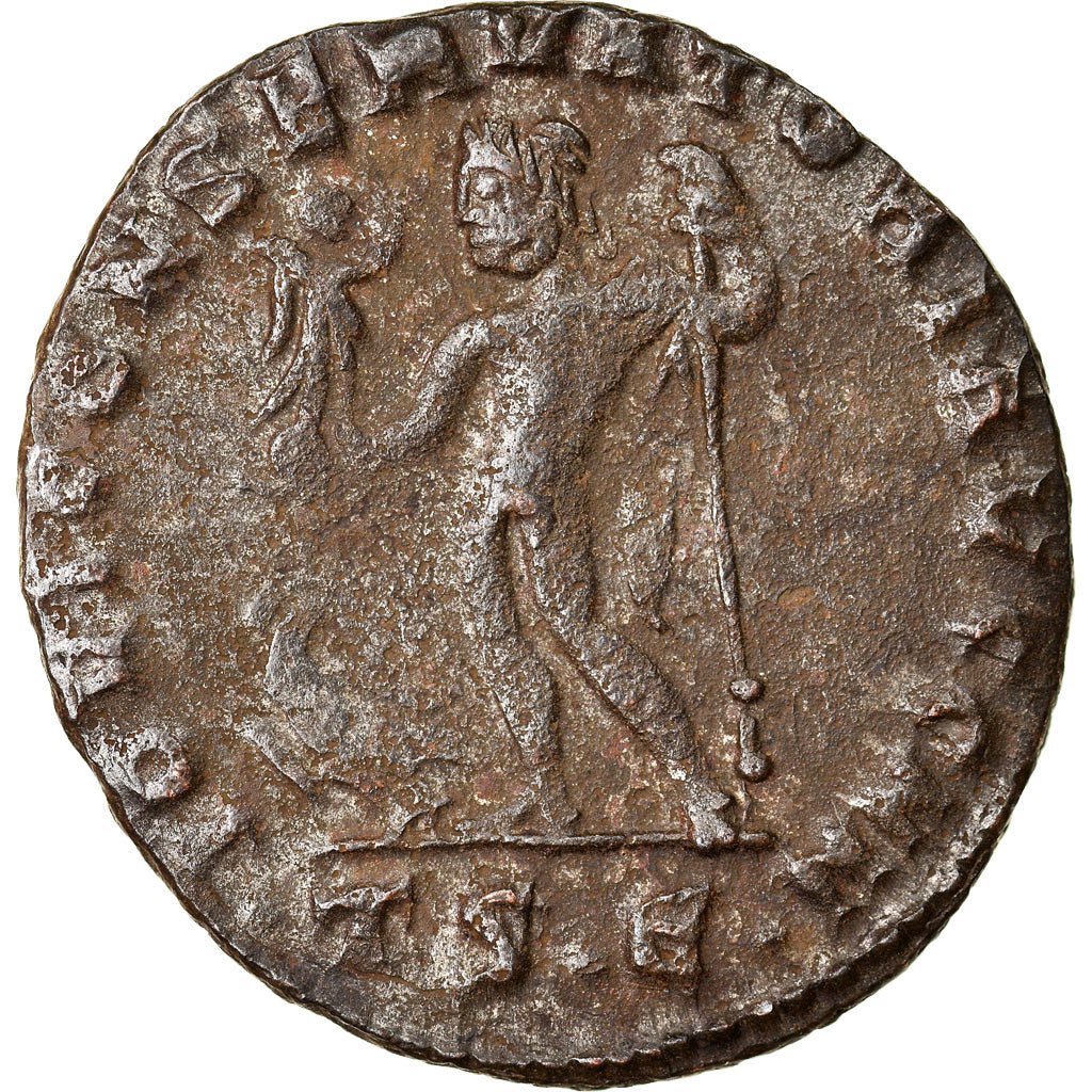 Moneta, Constantine I, Follis, 312-313, Thessalonica, EF(40-45), Bronze, RIC:61b