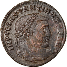 Coin, Constantine I, Follis, 312-313, Thessalonica, EF(40-45), Bronze, RIC:61b