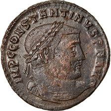 Moneda, Constantine I, Follis, 312-313, Thessalonica, MBC, Bronce, RIC:61b
