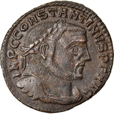 Münze, Constantine I, Follis, 312-313, Thessalonica, SS+, Bronze, RIC:61b