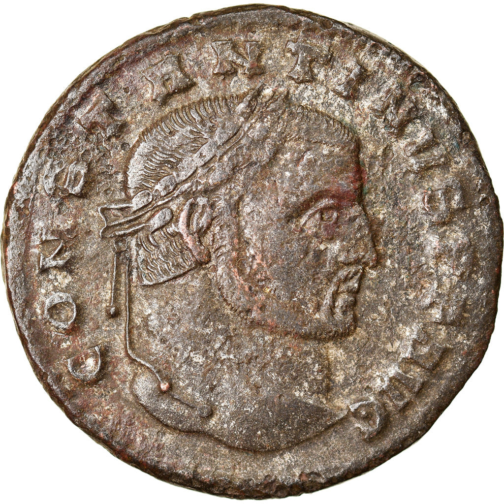 Moneta, Constantine I, Follis, 312, Thessalonica, BB, Bronzo, RIC:50b