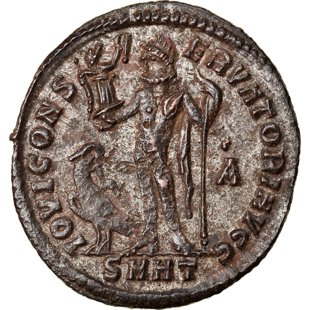 Monnaie, Licinius I, Follis, 313-314, Héraclée, TTB+, Bronze, RIC:6
