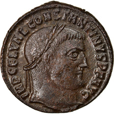 Moneta, Constantine I, Follis, 313, Heraclea, AU(50-53), Bronze, RIC:75