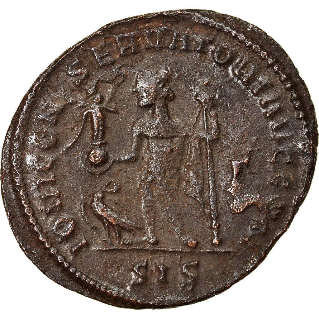 Moneta, Licinius I, Follis, 313, Siscia, EF(40-45), Bronze, RIC:59