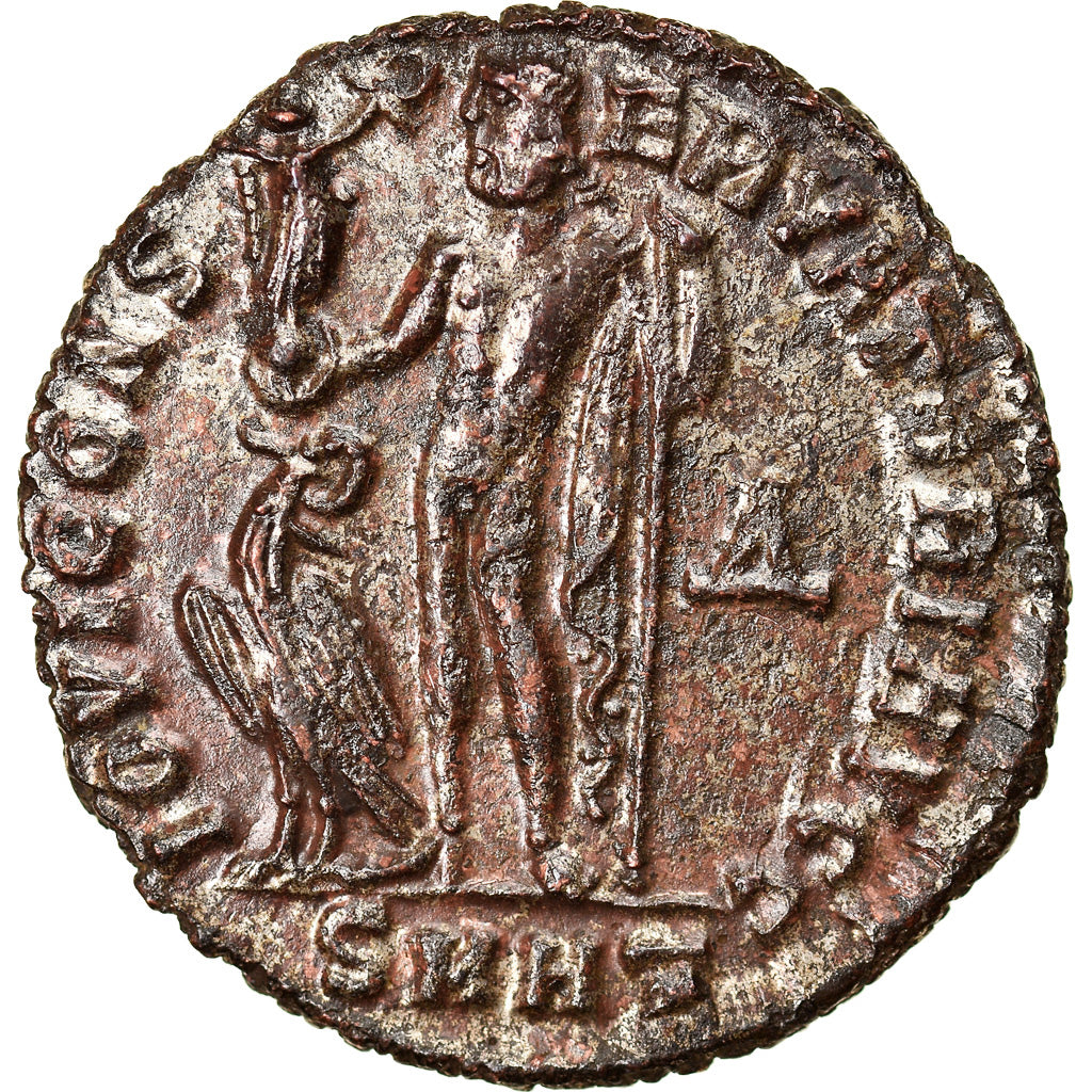 Münze, Licinius I, Follis, 313-314, Heraclea, SS+, Bronze, RIC:6