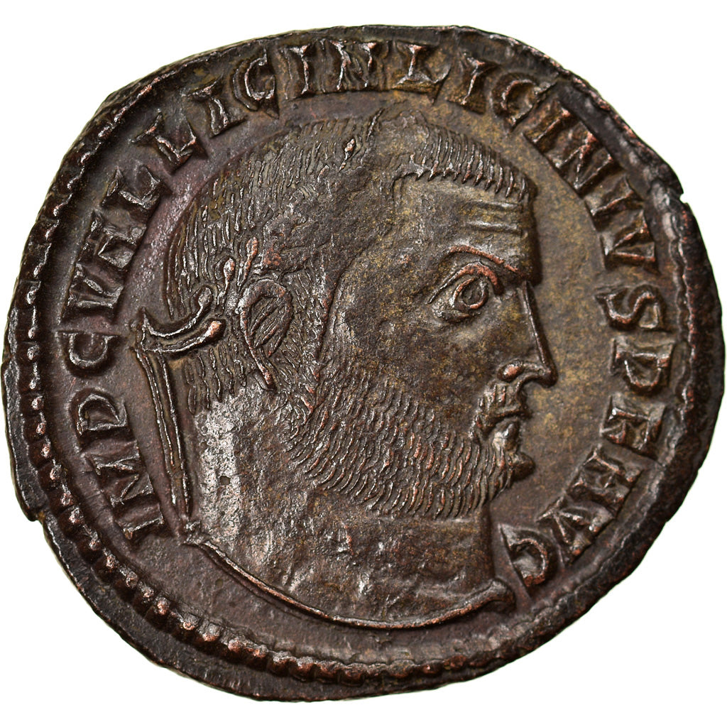 Moneda, Licinius I, Follis, 313-315, Kyzikos, MBC, Bronce, RIC:4