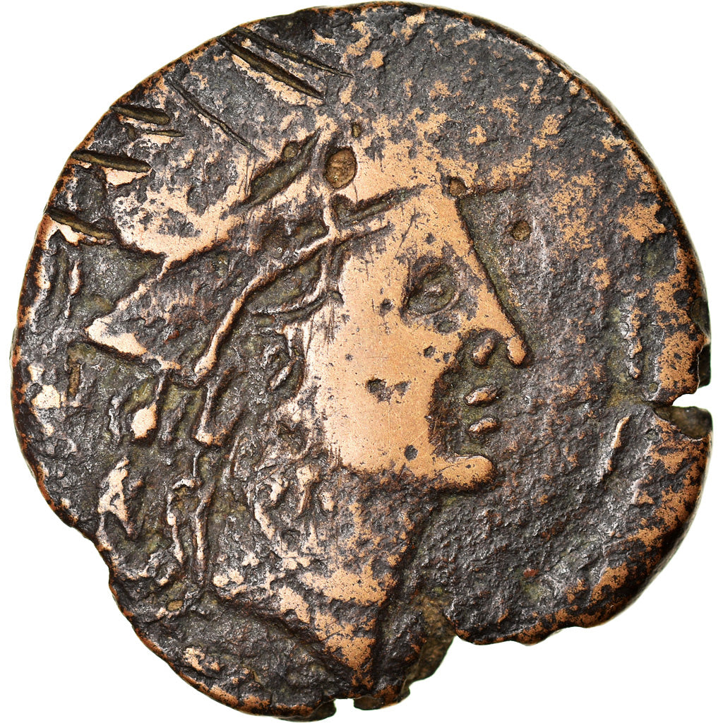 Monnaie, Spain, Emporion, Bronze Æ, Ier siècle AV JC, TB, Bronze