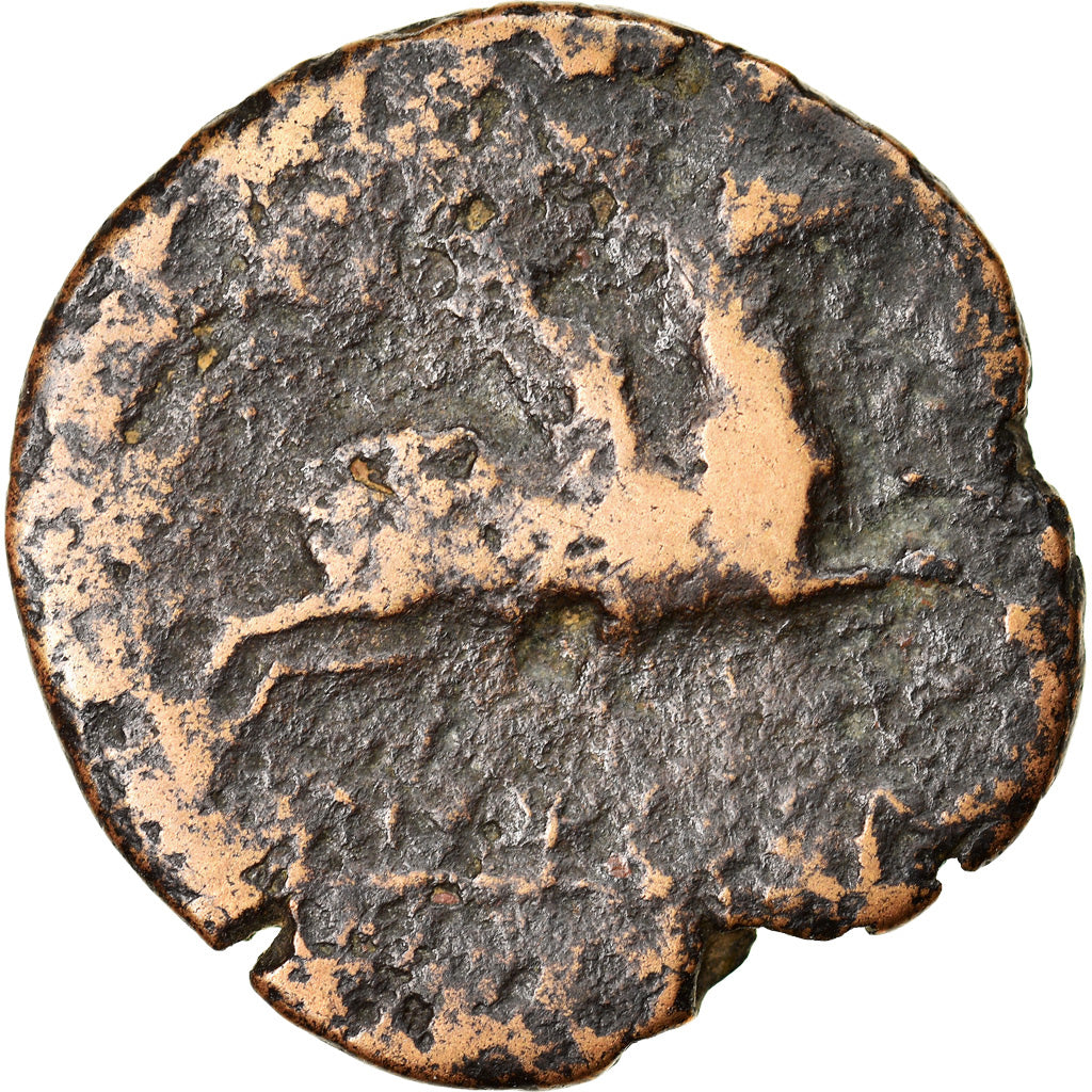 Monnaie, Spain, Emporion, Bronze Æ, Ier siècle AV JC, TB, Bronze