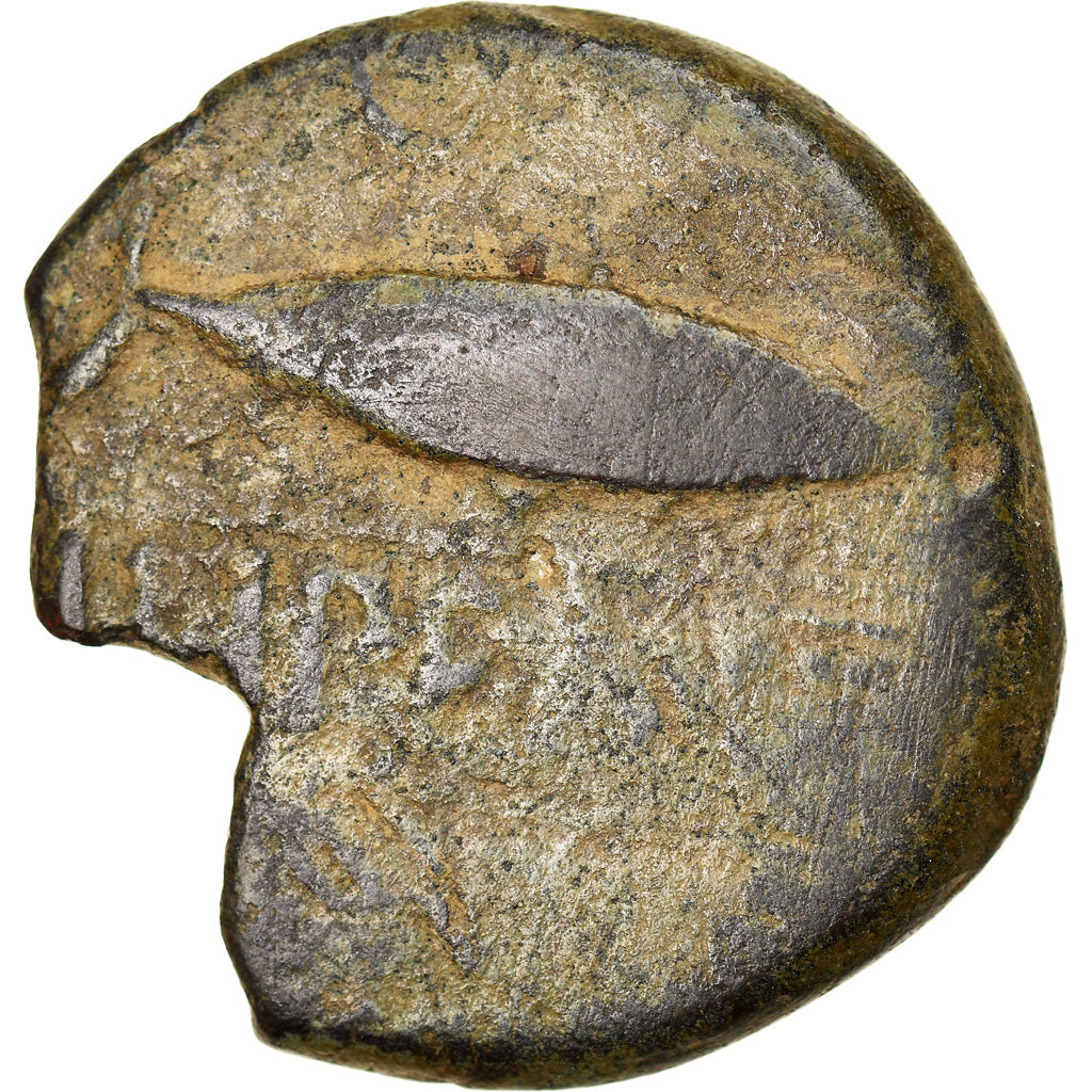 Monnaie, Spain, Ilipense, As, 2ème siècle av. JC, TB, Bronze
