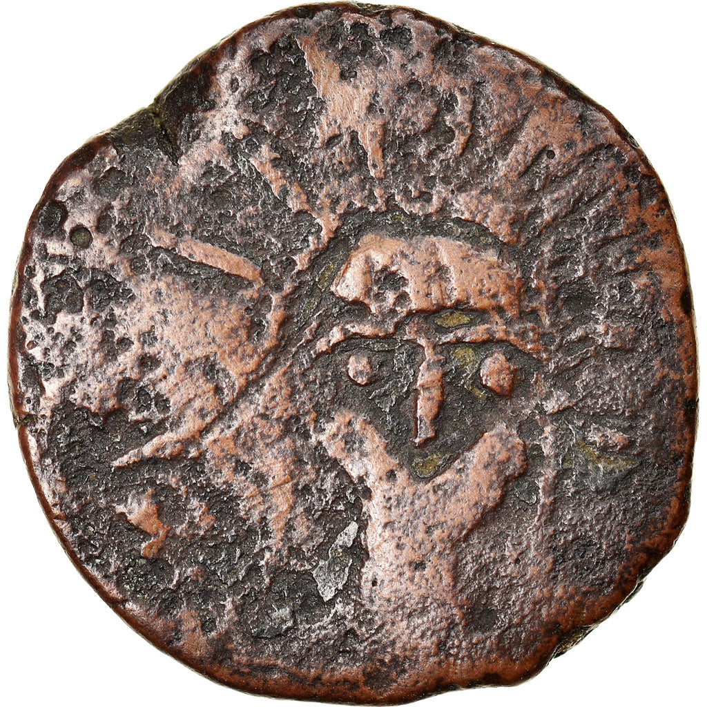 Moneta, Spain, Malaka, Bronze Æ, 2nd century BC, MB, Bronzo