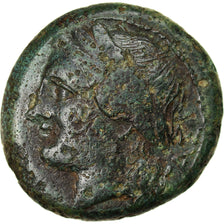 Coin, Campania, Neapolis, Bronze Æ, 250-225 BC, VF(30-35), Bronze