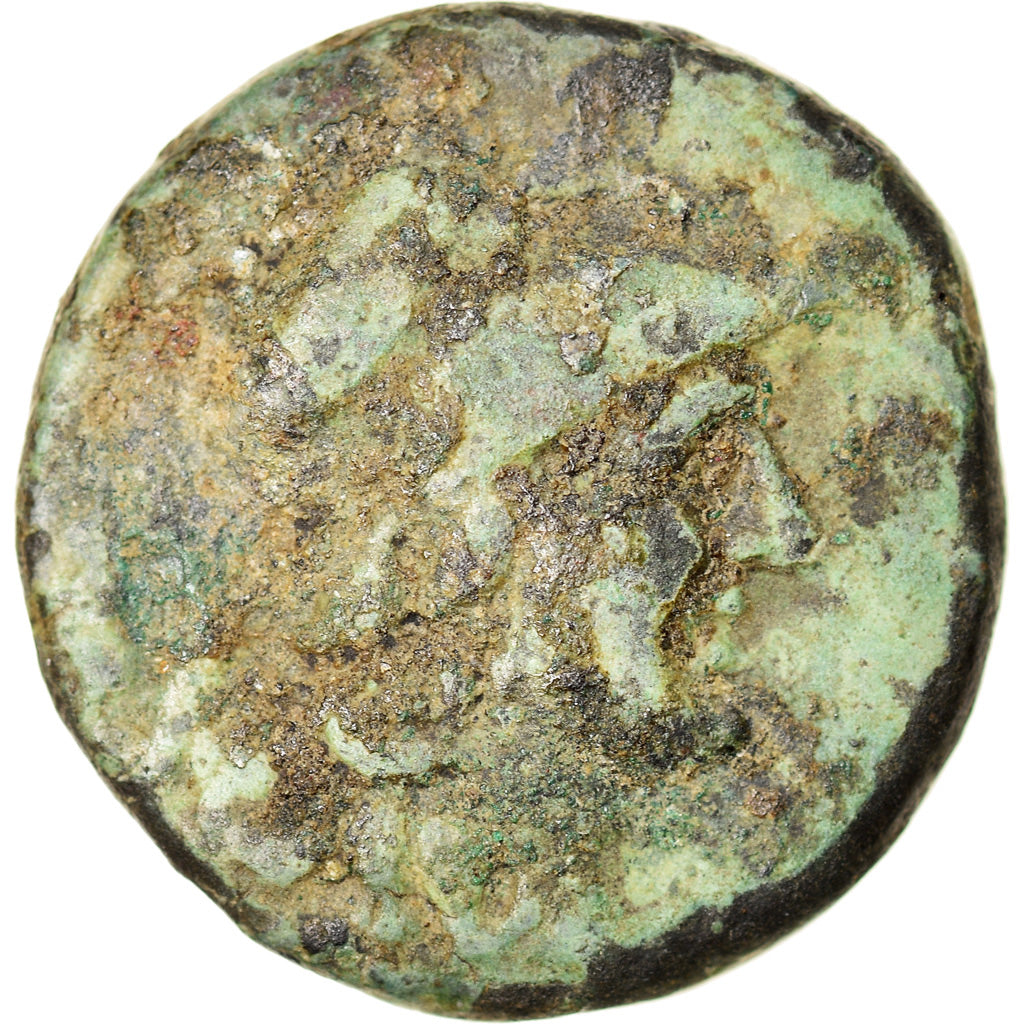 Moneta, Bruttium, Hipponion (as Vibo Valentia), Triens, 193-150 BC, MB+, Bronzo