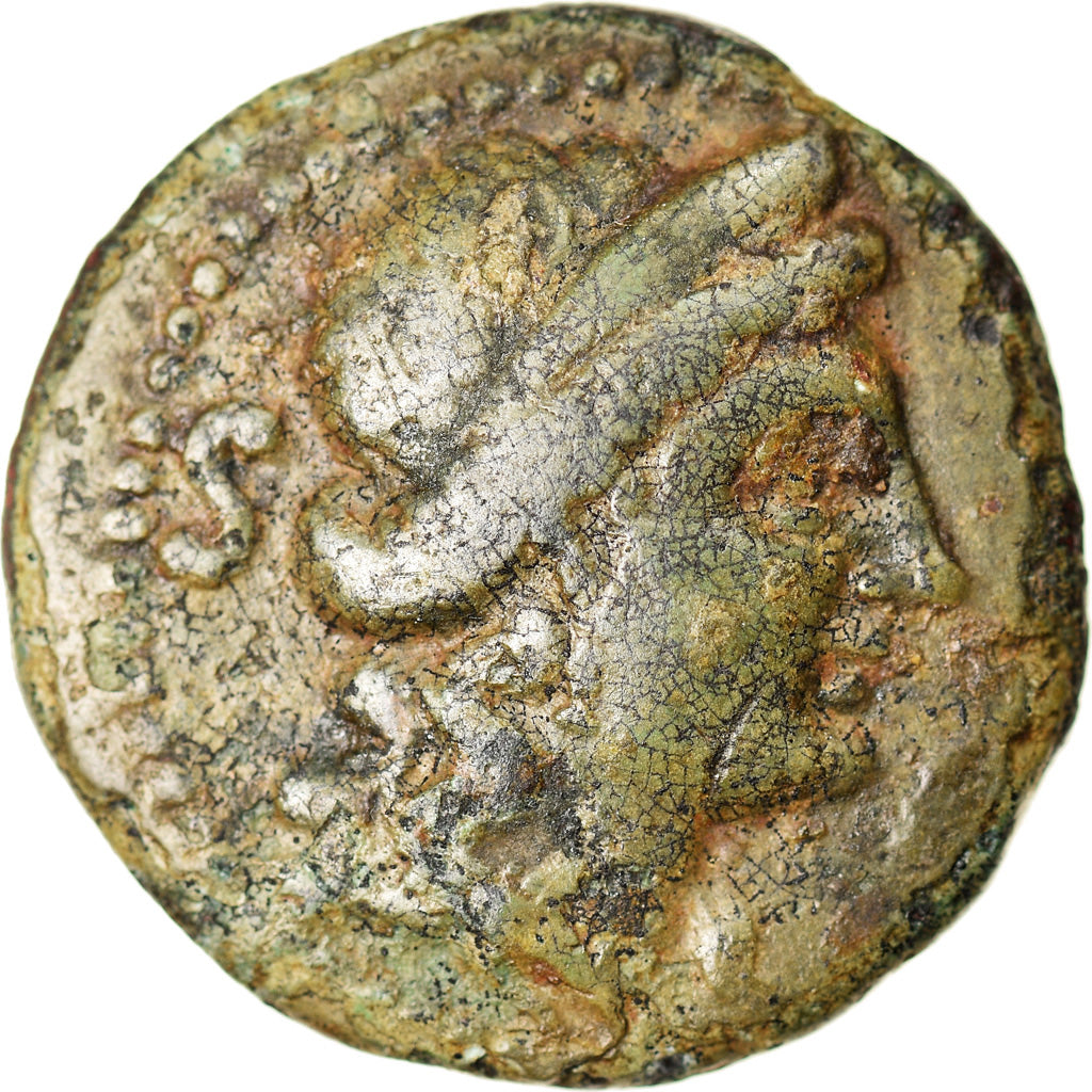 Moneta, Bruttium, Hipponion (as Vibo Valentia), Triens, 193-150 BC, BB, Bronzo