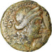 Moneta, Bruttium, Hipponion (as Vibo Valentia), Triens, 193-150 BC, BB, Bronzo