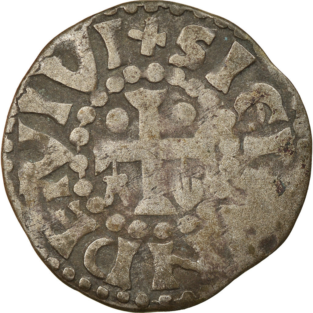 Monnaie, France, Maine, Denier, 11-12ème siècle, Le Mans, TB, Billon